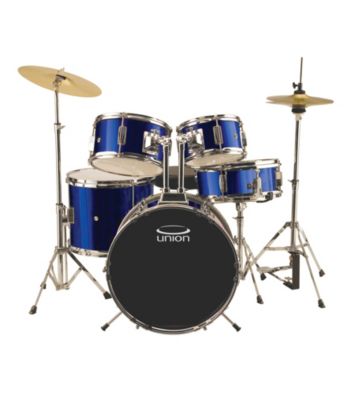 Union UJ5 5-pc. Junior Drum Set with Hardware, Cymbals, and Throne