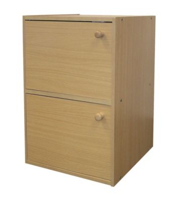 Ore International™ 2-Level Bookshelf with Doors
