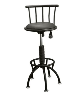 Ore International™ Adjustable-Height Swivel Barstool