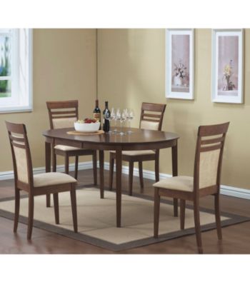 Monarch Walnut Oval Dining Collection