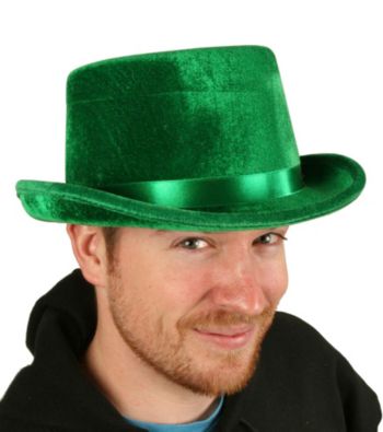 Green Adult Top Hat