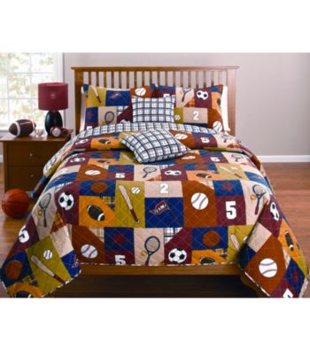 Recess Quilt Set by LivingQuarters Kids