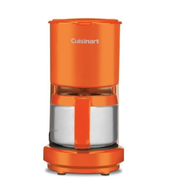 Cuisinart® 4-Cup Orange Coffeemaker with Stainless Steel Carafe
