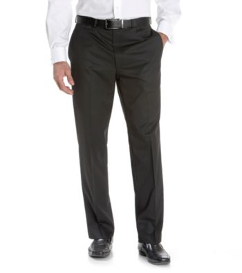 Calvin Klein Men's Straight Fit Mini Check Dress Pant