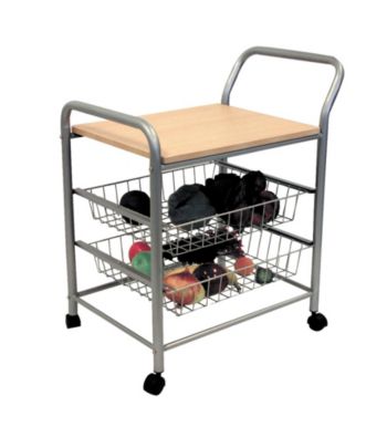 Ore International™ 3-Tier Metal Trolley