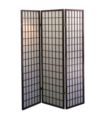 Ore International™ Cherry Panel Room Divider