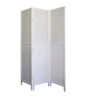 Ore International™ Shutter Door Panel Room Divider