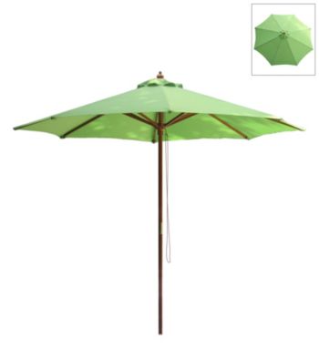 International Concepts 9' Lime Green Market Umbrella