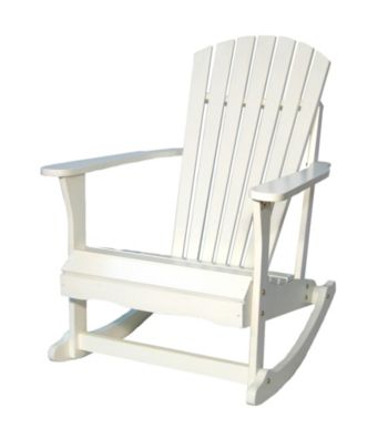International Concepts White Adirondack Porch Rocker
