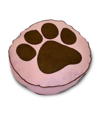 Home Fashions International Paw Print Dog Bed