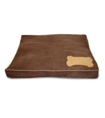 Home Fashions International Ultima Suede Small Bone Dog Bed