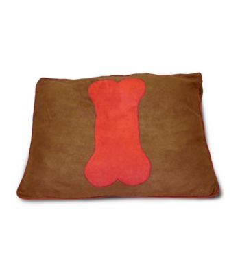 Home Fashions International Dog Bone Appliqué Dog Bed