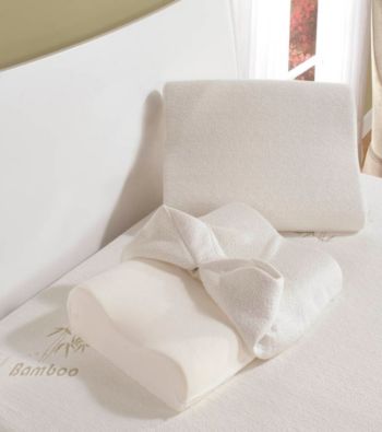 Home Fashions International Memory Foam Pillow with Sham