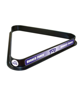 Trademark Games™ Texas Christian University Billiard Ball Triangle Rack