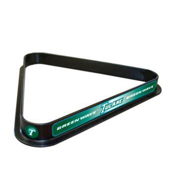 Trademark Games™ Tulane University Billiard Ball Triangle Rack
