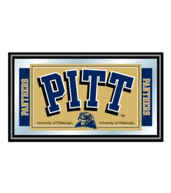 Trademark Games™ University of Pittsburgh Logo and Mascot Framed Mirror