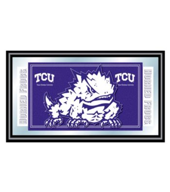 Trademark Games™ Texas Christian University Logo and Mascot Framed Mirror