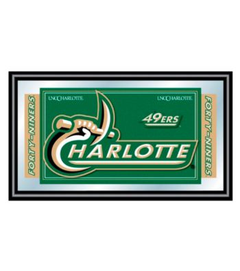 Trademark Games™ U of North Carolina Charlotte Logo and Mascot Framed Mirror