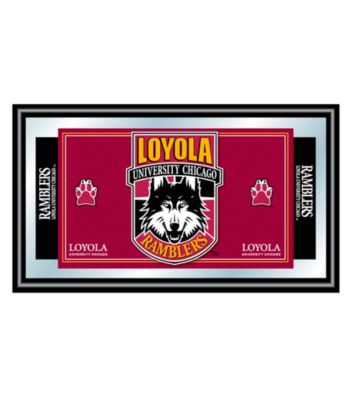 Trademark Games™ Loyola University Chicago Logo and Mascot Framed Mirror