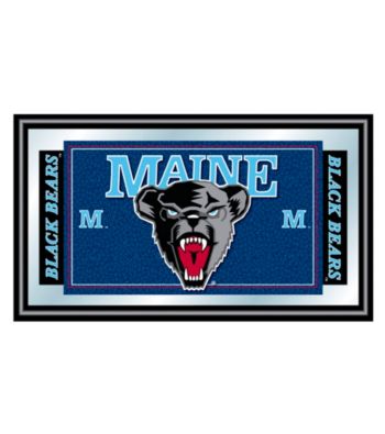 Trademark Games™ University of Maine Logo and Mascot Framed Mirror