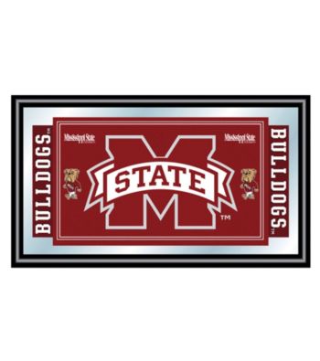 Trademark Games™ Mississippi State University Logo and Mascot Framed Mirror