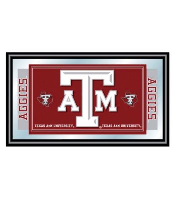 Trademark Games™ Texas A&M University Logo and Mascot Framed Mirror