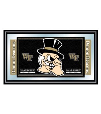 Trademark Games™ Wake Forest University Logo and Mascot Framed Mirror