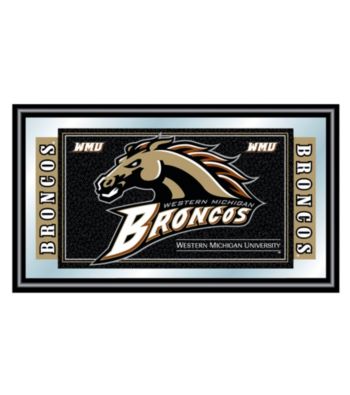 Trademark Games™ Western Michigan University Logo and Mascot Framed Mirror