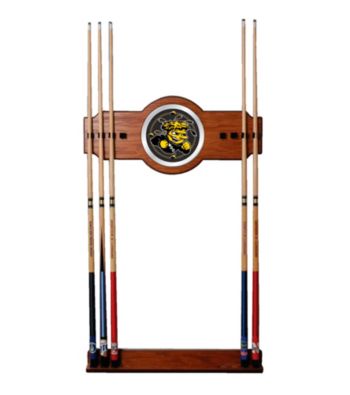 Trademark Games™ Wichita State University Wood and Mirror Wall Cue Rack