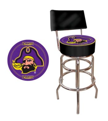 Trademark Games™ East Carolina University Padded Bar Stool with Back