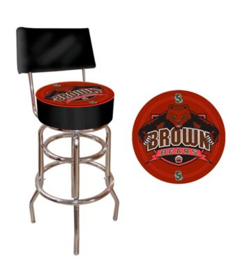 Trademark Games™ Brown University Padded Bar Stool with Back