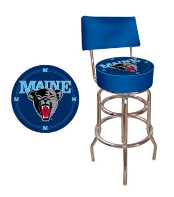 Trademark Games™ University of Maine Padded Bar Stool with Back