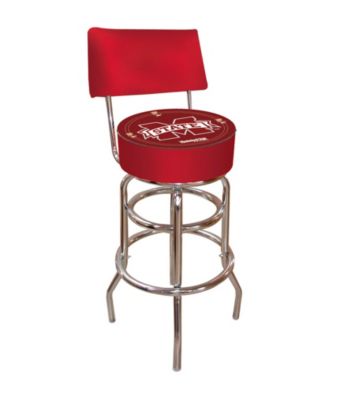 Trademark Games™ Mississippi State University Padded Bar Stool with Back