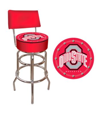 Trademark Games™ The Ohio State University Padded Bar Stool with Back