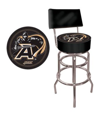 Trademark Games™ Army Padded Bar Stool with Back