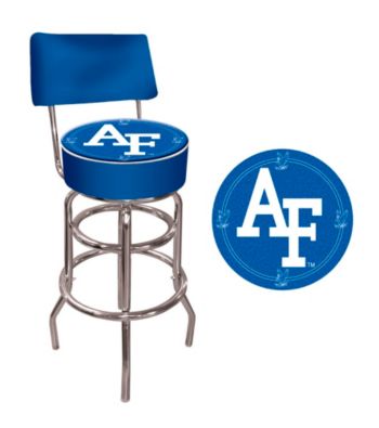 Trademark Games™ Air Force Padded Bar Stool with Back