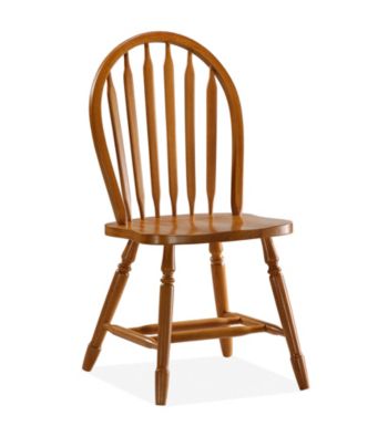 International Concepts Windsor High Arrowback Oak Finished Wood Chair