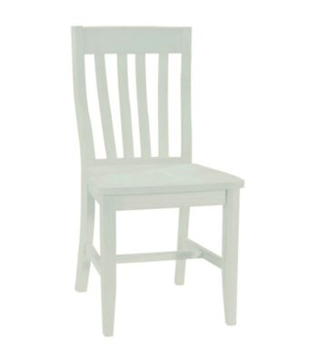 International Concepts Set of 2 Schoolhouse Wood Chairs