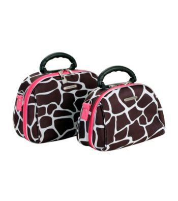 Luca Vergani® 2-pc. Cosmetic Set - Pink Giraffe