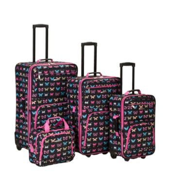 Rockland 4-pc. Butterfly Luggage Set