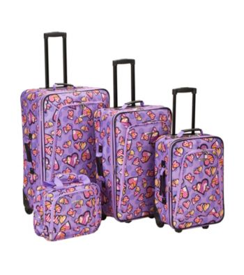 Rockland 4-pc. Love Luggage Set