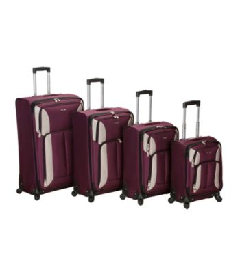 Rockland 4-pc. Impact Spinner Luggage Set