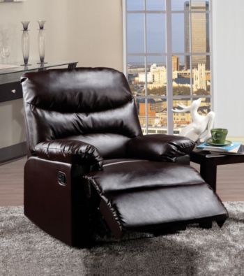 Acme Arcadia Faux Leather Recliner