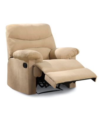 Acme Arcadia Microfiber Glider Recliner