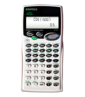 Datexx® Solar Powered Scientific Calculator