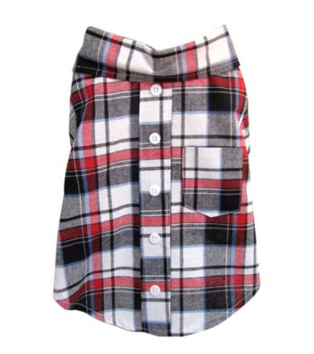 FouFou Dog™ Plaid T-Shirt