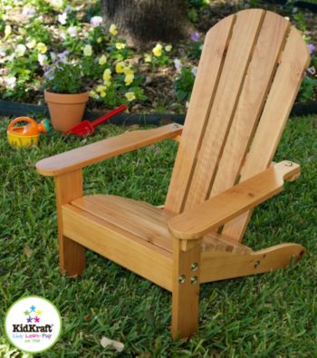 KidKraft Honey Adirondack Chair