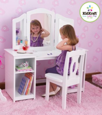 KidKraft Deluxe Vanity & Chair