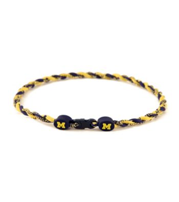 NCAA® University of Michigan Twist Team Necklace