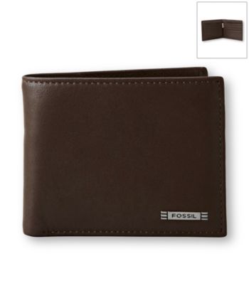 Fossil® Men's Evans Zip Pascase Wallet